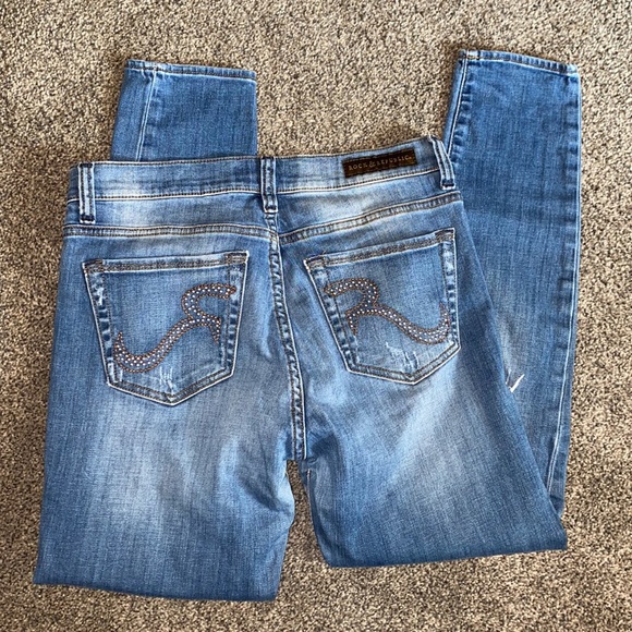 Size 8 Rock & Republic Distressed Banshee Ankle - Picture 6 of 7